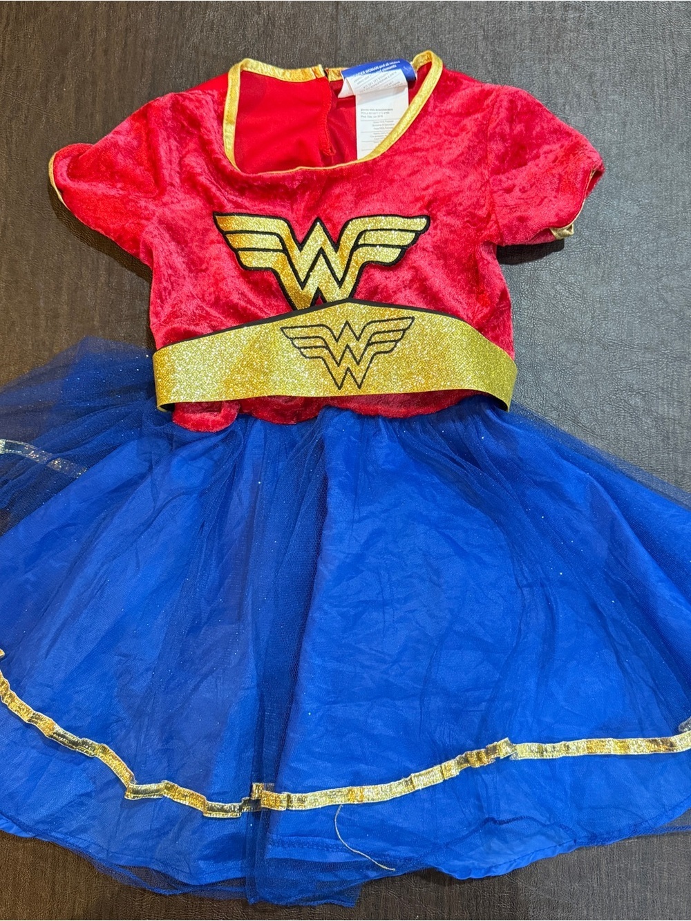 Rubies Wonder Woman Girls Costume Dress. Sz S